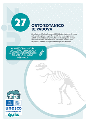 attività per bambini del sito UNESCO nr. 27