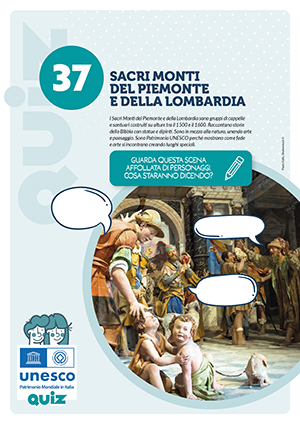 attività per bambini del sito UNESCO nr. 37