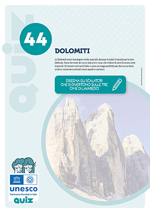 attività per bambini del sito UNESCO nr. 44
