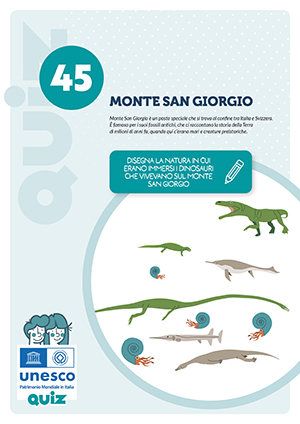 attività per bambini del sito UNESCO nr. 45