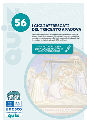 attività per bambini del sito UNESCO nr. 56