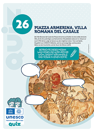 attività per bambini del sito UNESCO nr. 26