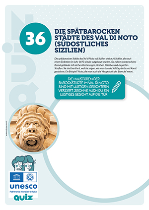 attività per bambini del sito UNESCO nr. 36