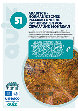 attività per bambini del sito UNESCO nr. 51