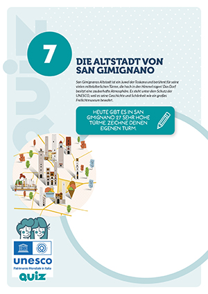 attività per bambini del sito UNESCO nr. 7