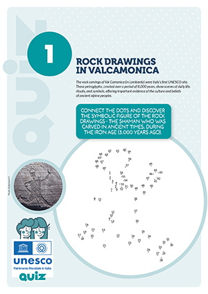 attività per bambini del sito UNESCO nr. 1