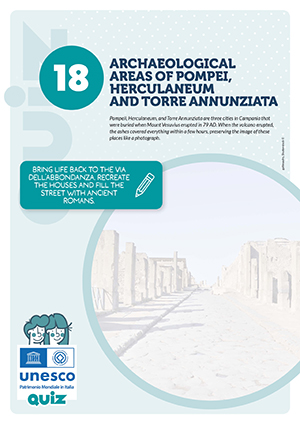 attività per bambini del sito UNESCO nr. 18