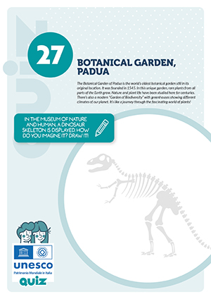 attività per bambini del sito UNESCO nr. 27