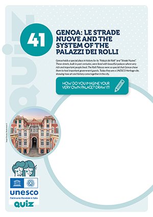 attività per bambini del sito UNESCO nr. 41