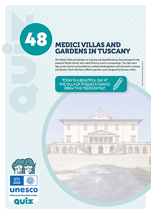attività per bambini del sito UNESCO nr. 48