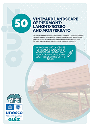 attività per bambini del sito UNESCO nr. 50