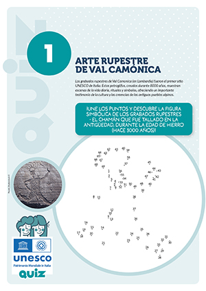 attività per bambini del sito UNESCO nr. 1