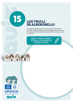 attività per bambini del sito UNESCO nr. 15