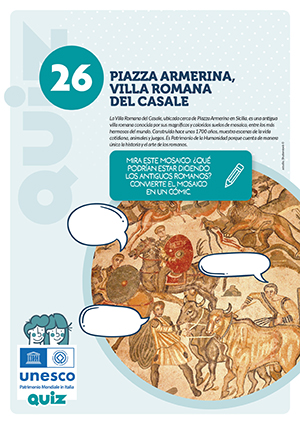 attività per bambini del sito UNESCO nr. 26