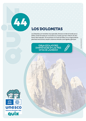 attività per bambini del sito UNESCO nr. 44
