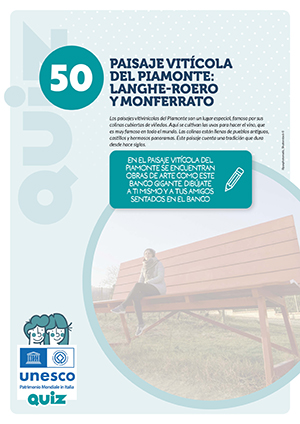 attività per bambini del sito UNESCO nr. 50