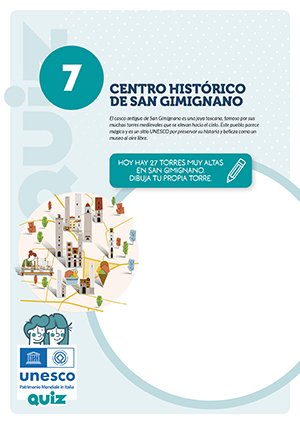 attività per bambini del sito UNESCO nr. 7