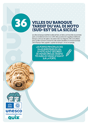 attività per bambini del sito UNESCO nr. 36