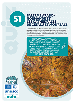 attività per bambini del sito UNESCO nr. 51